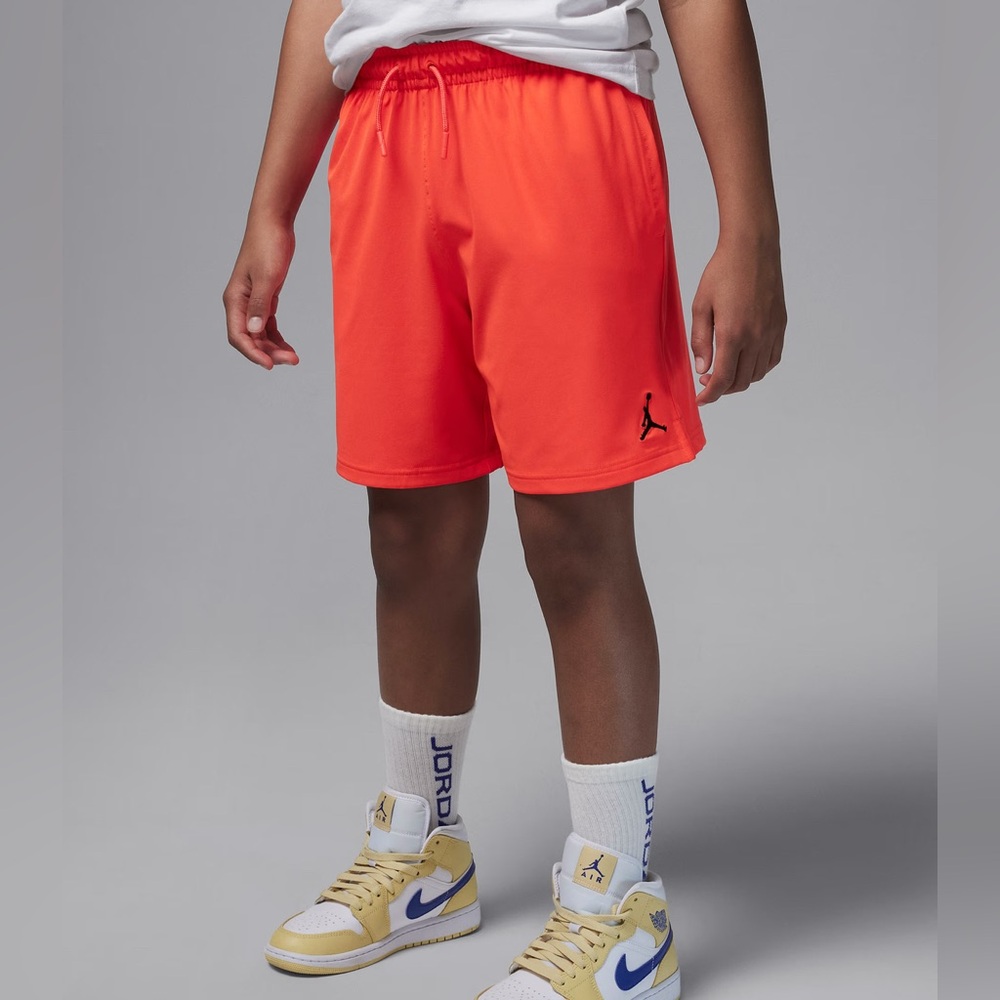 NWT [Jordan] Jumpman Play Shorts Bright Crimson Big Kids Youth Sizes S M L XL - Picture 4 of 14